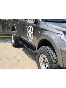 Fiat Fullback 2015-2019 Demir Yan Basamak Kaya Kaydırıcı