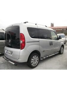 Volkswagen Caddy 2003-2010 Krom Saçlı Yan Basamak  (Kısa Şase)  (480566262)