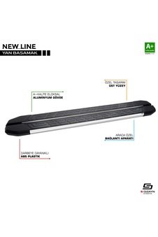 IMG-4427146639620381484.jpg Mercedes Sprinter W906 Uzun Şase Krom Yan Basamak 333 Cm - Görsel 1