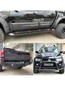 Mitsubishi L200 Ön Koruma Pst15-yan Basamak S30-arka Tampon S20